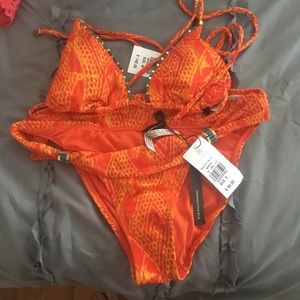 Brand new with tags embellished Vix bikini